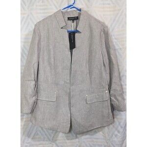 WOMEN'S JONES NEW YORK  Lined Career Blazer Jacket  SIZE 14